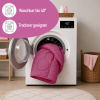 Verwandlungsdecke 2 in 1 sortiert, 50x50cm Kissen/135x200cm Decke