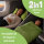 Verwandlungsdecke 2 in 1 sortiert, 50x50cm Kissen/135x200cm Decke