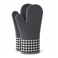 Silikon Ofenhandschuh 1 Stück - Grau