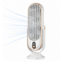 Ventilator Tisch "AKKU" Weiß