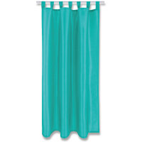 Dekoschal Alessia Schlaufenschal türkis - aquatürkis 140x245cm