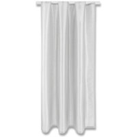 Dekoschal Alessia Universalband hellgrau - silber 140x245cm