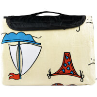 Picknickdecke Fotodruck 120x80 cm Beach