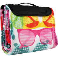 Picknickdecke Fotodruck 120x80 cm Sunglasses (R)