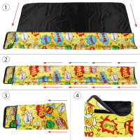 Picknickdecke Fotodruck 120x80 cm Comic