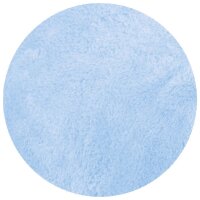 Mikrofaser Decke blau - babyblau 220x240 cm (R)