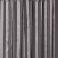 Dekoschal Streifen halbtransparent Universalband 140x 245cm anthrazit - dunkelgrau