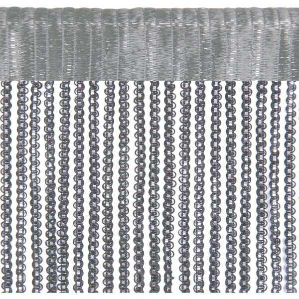 Fadenvorhang Metallic-Streifen ( Anthrazit ) ca. 90 x 200cm