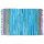 Flickenteppiche Tonal 60 x 90cm blau - dunkelblau (R)
