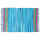 Flickenteppiche Tonal 60 x 90cm blau - dunkelblau