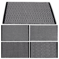 Teppiche black & white 120x180 cm Arrow