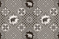 Tischset mit Digitaldruck Elefant