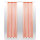 Dekoschal Skylight/Noella mit Universalband 140 x 245cm orange - m&ouml;hre