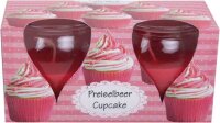 Duftkerzen 2er Pack "Preiselbeer-Cupcake"