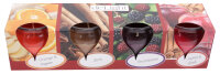 Duftkerzen 4er Pack "Winter-Spices"