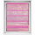 Bistrogardine 80x110cm Raffoptik mit Stangendurchzug &quot;Sky&quot; ( Pink )