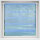Bistrogardine 100x110cm Raffoptik mit Stangendurchzug &quot;Sky&quot; ( Blau )