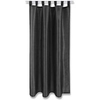 Dekoschal Alessia Schlaufenschal 140x175cm schwarz - black