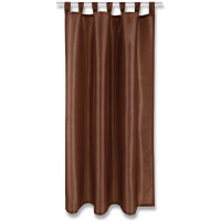 Dekoschal Alessia Schlaufenschal 140x175cm braun - schokobraun