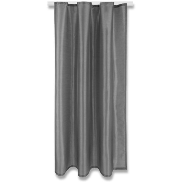 Dekoschal Alessia Universalband 140x175cm dunkelgrau - anthrazit