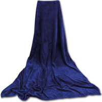 Mikrofaser Decke blau - mittelblau 210x280 cm (R)