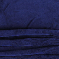 Mikrofaser Decke blau - mittelblau 210x280 cm (R)
