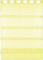 Sky Gardine Raffoptik Schlaufe 80 x 110 cm gelb