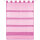 Sky Gardine Raffoptik Schlaufe 80 x 110 cm pink