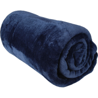 Kuscheldecke "Celina" Mikrofaser Blau 80x120 cm...