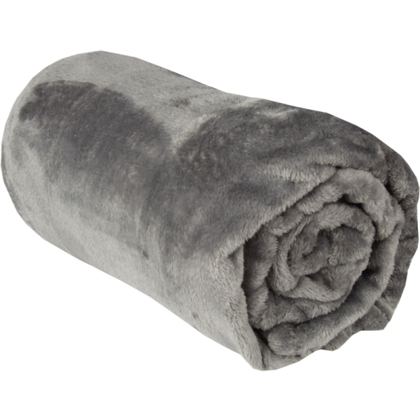Kuscheldecke "Celina" 70x100cm ( Anthrazit )