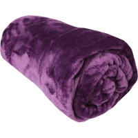 Kuscheldecke "Celina" Mikrofaser Violett 80x120...