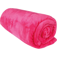 Kuscheldecke "Celina" Mikrofaser Pink 80x120 cm...