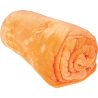 Kuscheldecke "Celina" Mikrofaser Orange 80x120 cm