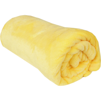Kuscheldecke "Celina" Mikrofaser Gelb 80x120 cm...