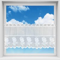 Cafehausgardine ROSEN,ca. 160x50cm