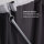 Schleuderstab Aluminium 9mm - Gardinenstab Silber 125cm