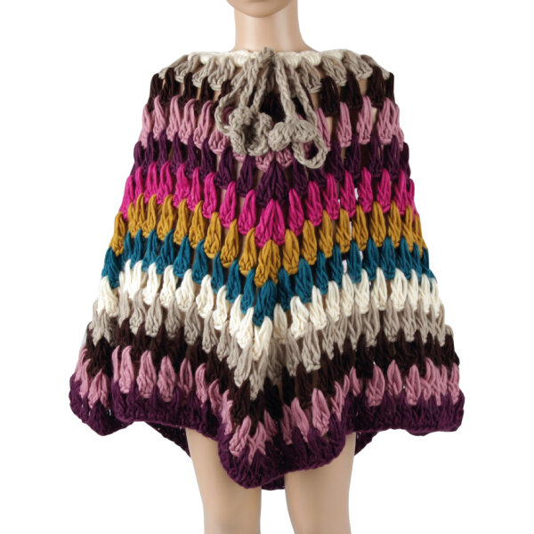 Poncho für Damen/Kinder